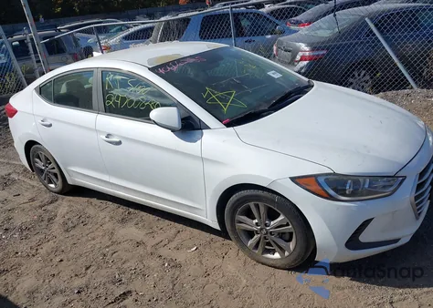 2017 Hyundai Elantra Se из США, поврежденный, VIN 5NPD84LFXHH026556